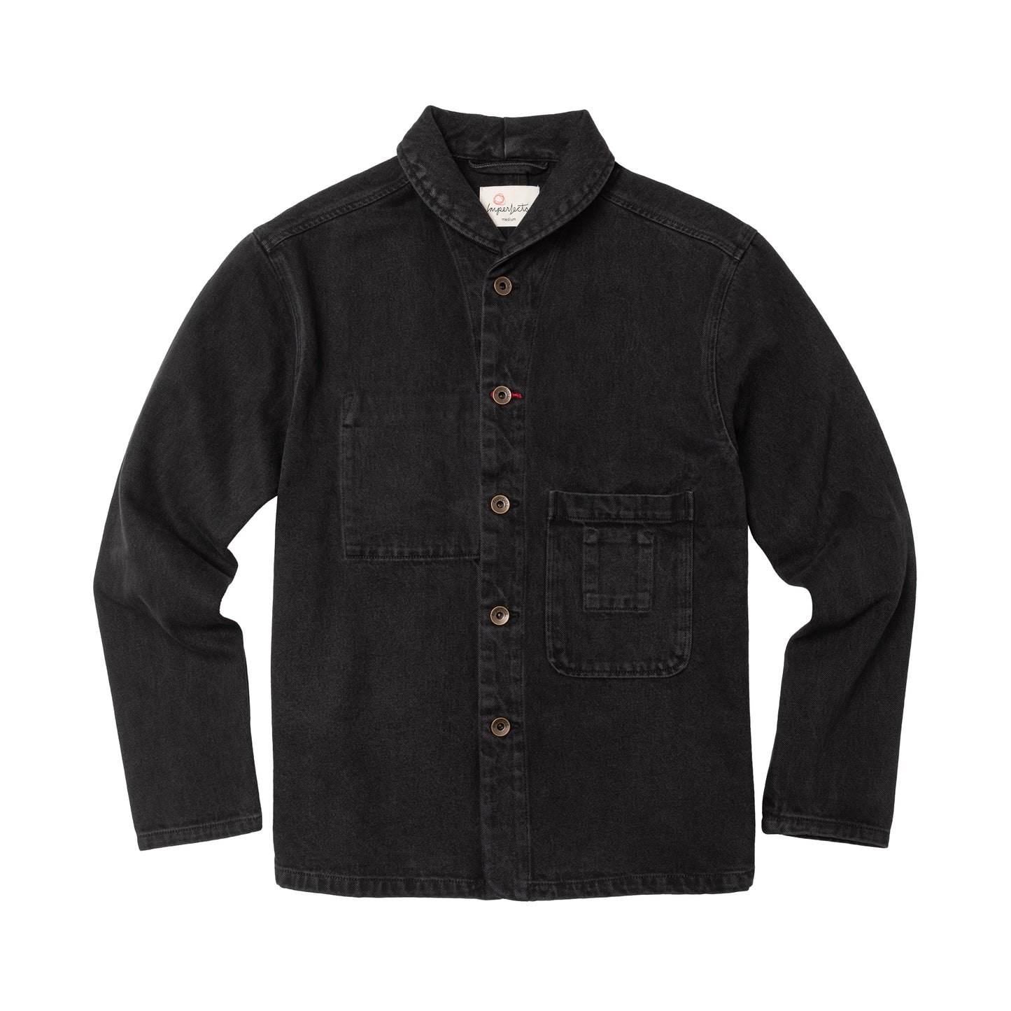 Shepherds Shirt in Primo Denim Seawashed Obsidian