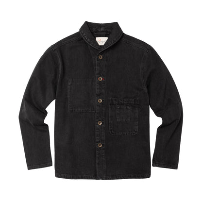 Shepherds Shirt in Primo Denim Seawashed Obsidian