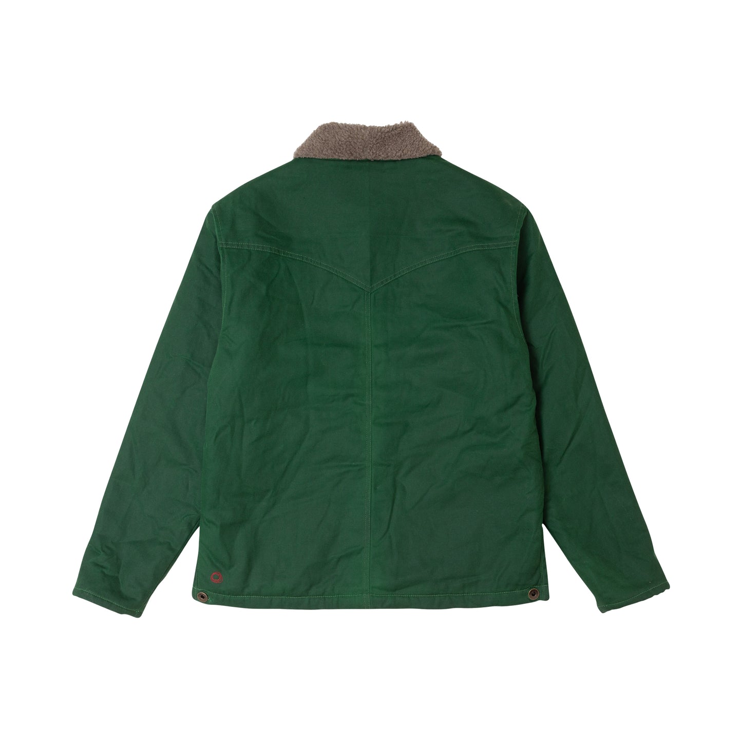 Imperfects Sherpa Shepherds Shirt in Waxed Canvas