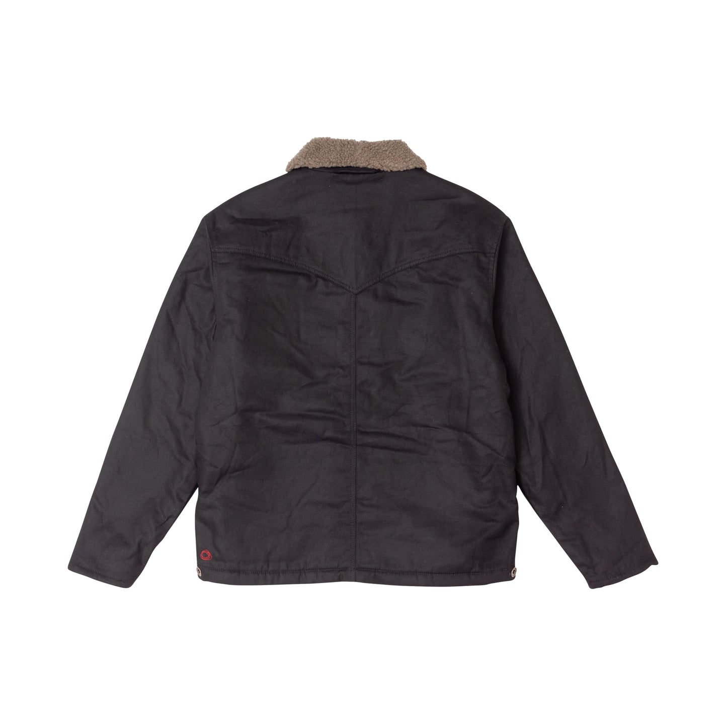 Imperfects Sherpa Shepherds Shirt in Waxed Canvas