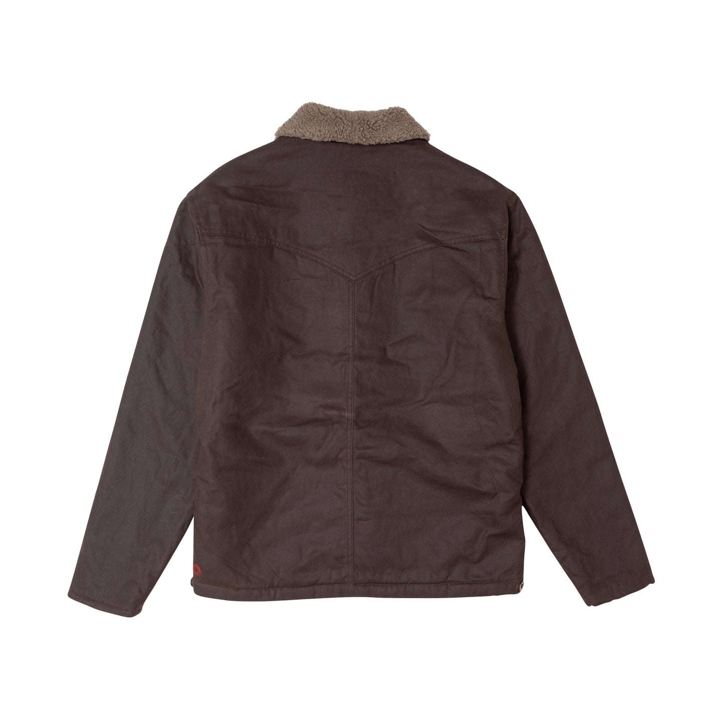 Imperfects Sherpa Shepherds Shirt in Waxed Canvas