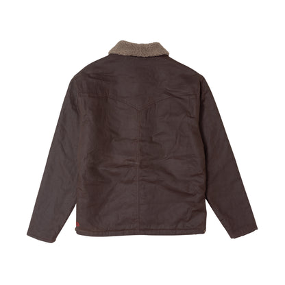 Imperfects Sherpa Shepherds Shirt in Waxed Canvas