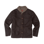 Imperfects Sherpa Shepherds Shirt in Waxed Canvas - Coyote