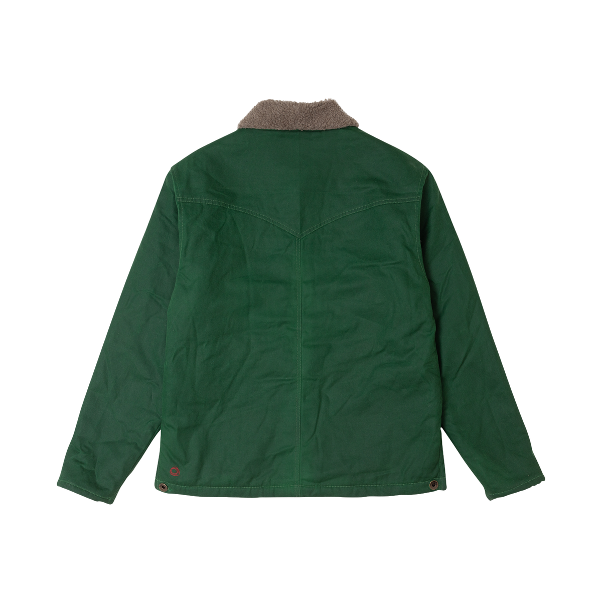 Imperfects Sherpa Shepherds Shirt in Waxed Canvas