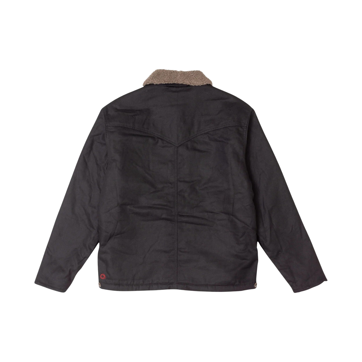 Imperfects Sherpa Shepherds Shirt in Waxed Canvas