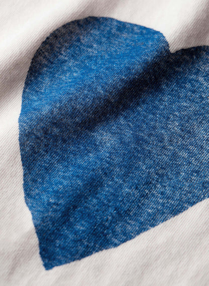 imogene + willie the heart tee in blue
