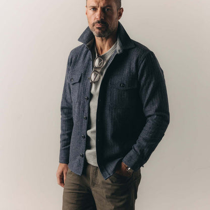 Taylor Stitch Ash Wool CPO Overshirt