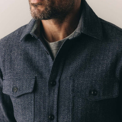 Taylor Stitch Ash Wool CPO Overshirt
