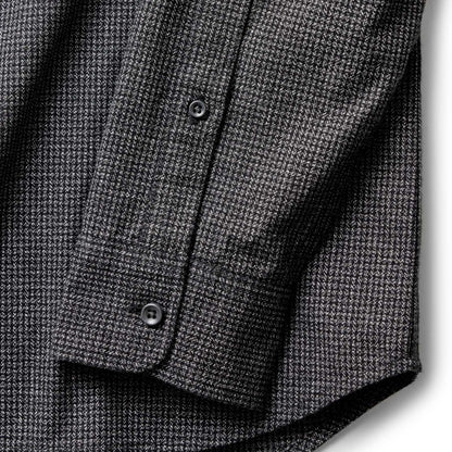 Taylor Stitch Coal Jaspe Oxford Shirt