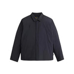 ALPHA INDUSTRIES INSULATED SHIRT JACKET - BLACK