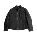 Iron & Resin Alaskan Waxed Canvas Cruiser Jacket - Black