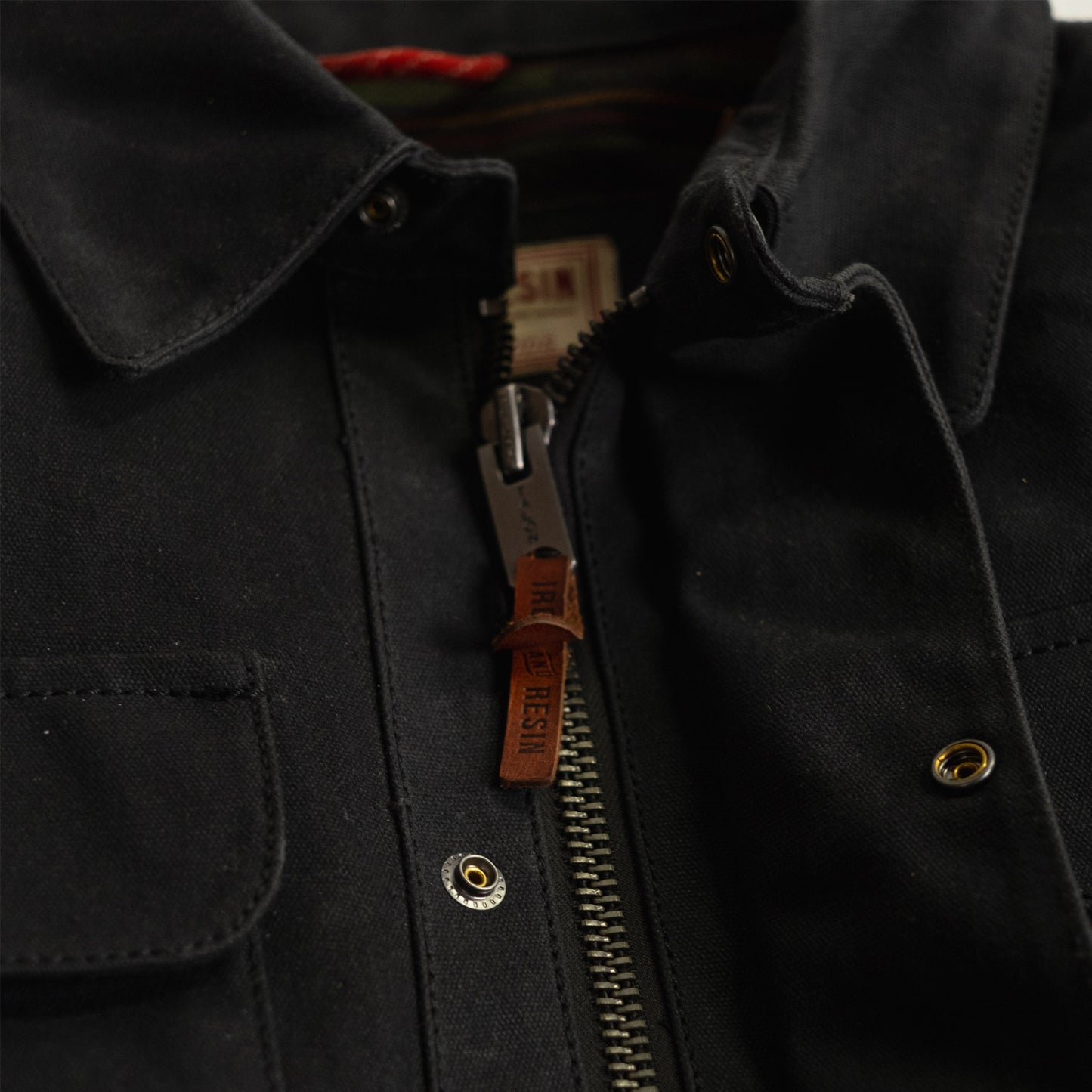 Iron & Resin Shelter Series Waxed Canvas Cruiser Jacket