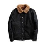 Iron & Resin Waxed Nautilus Jacket - Black