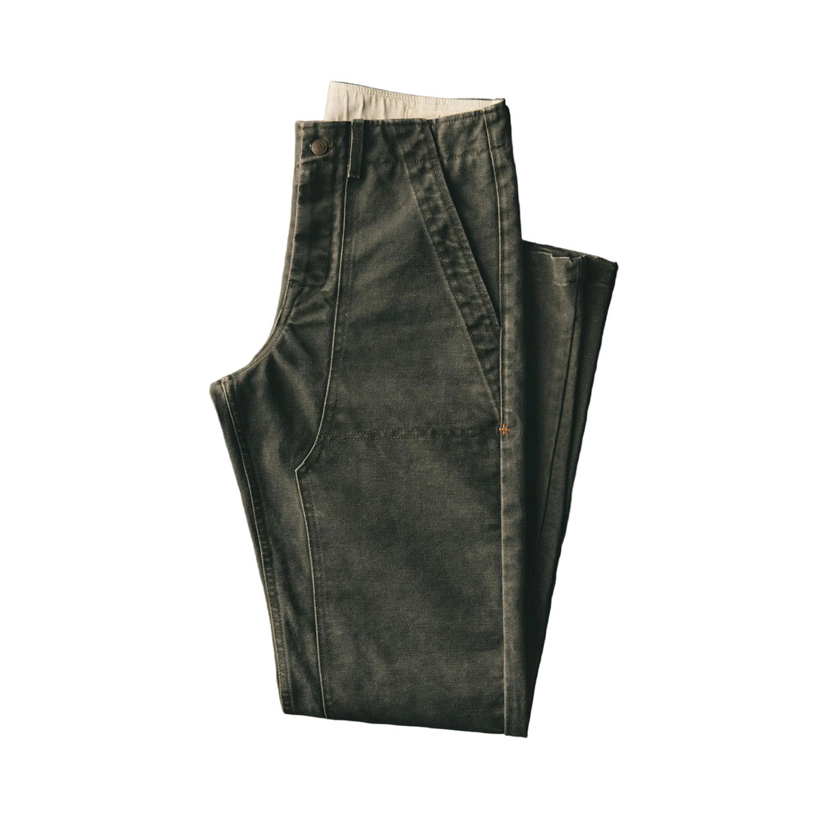 imogene + willie hencye canvas workpant in washed slate