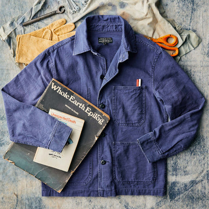 imogene + willie french blue jack jacket
