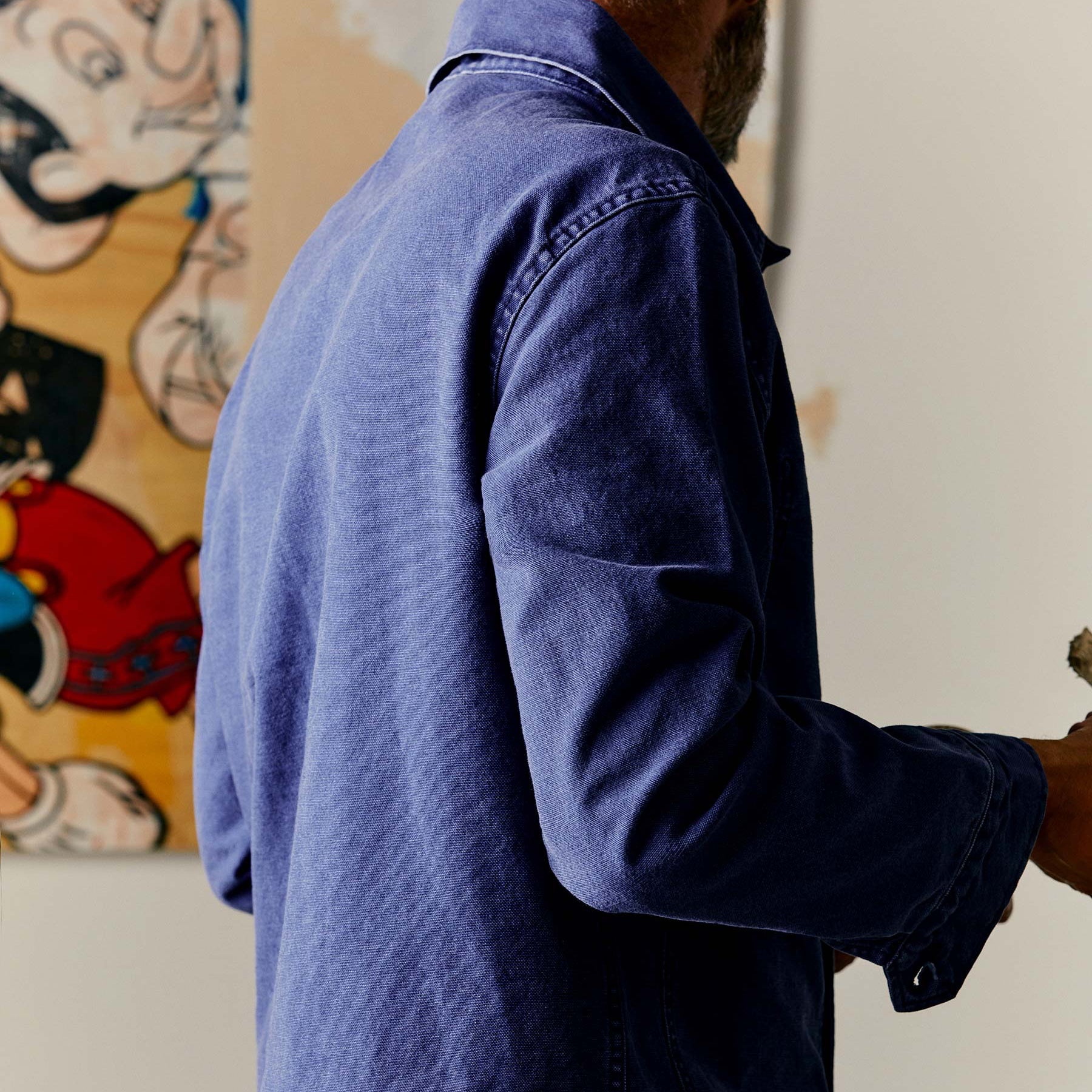imogene + willie french blue jack jacket