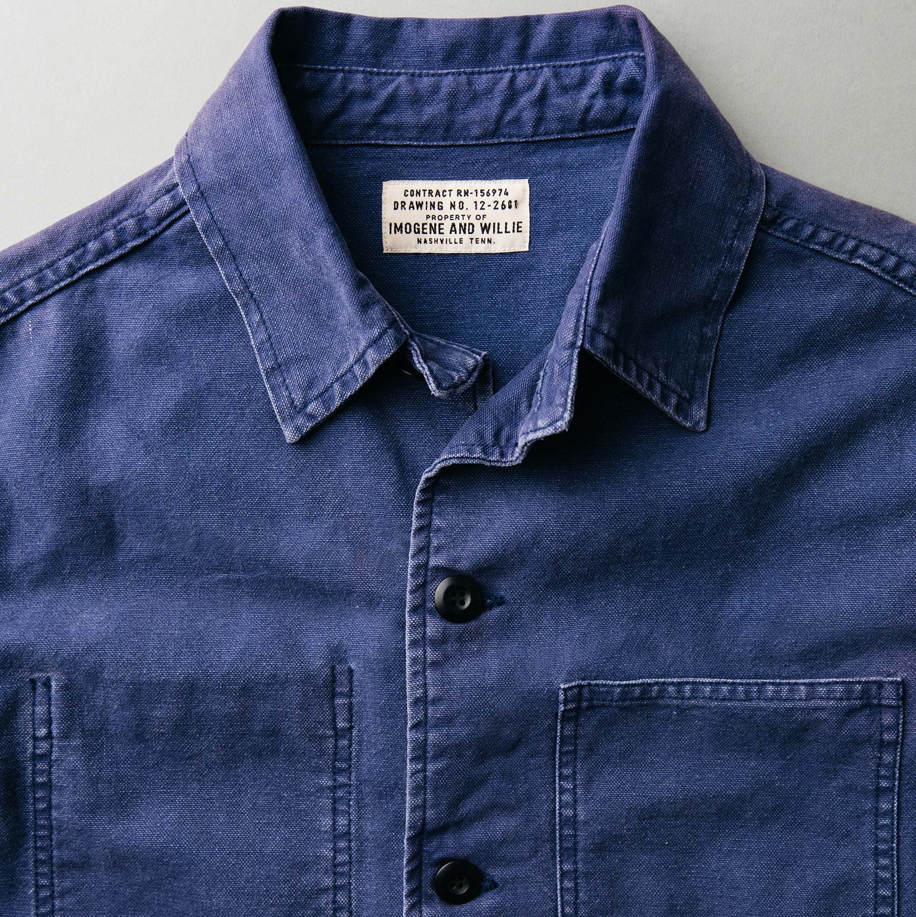 imogene + willie french blue jack jacket
