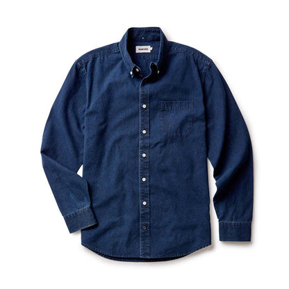 Taylor Stitch Rinsed Indigo Jack Shirt