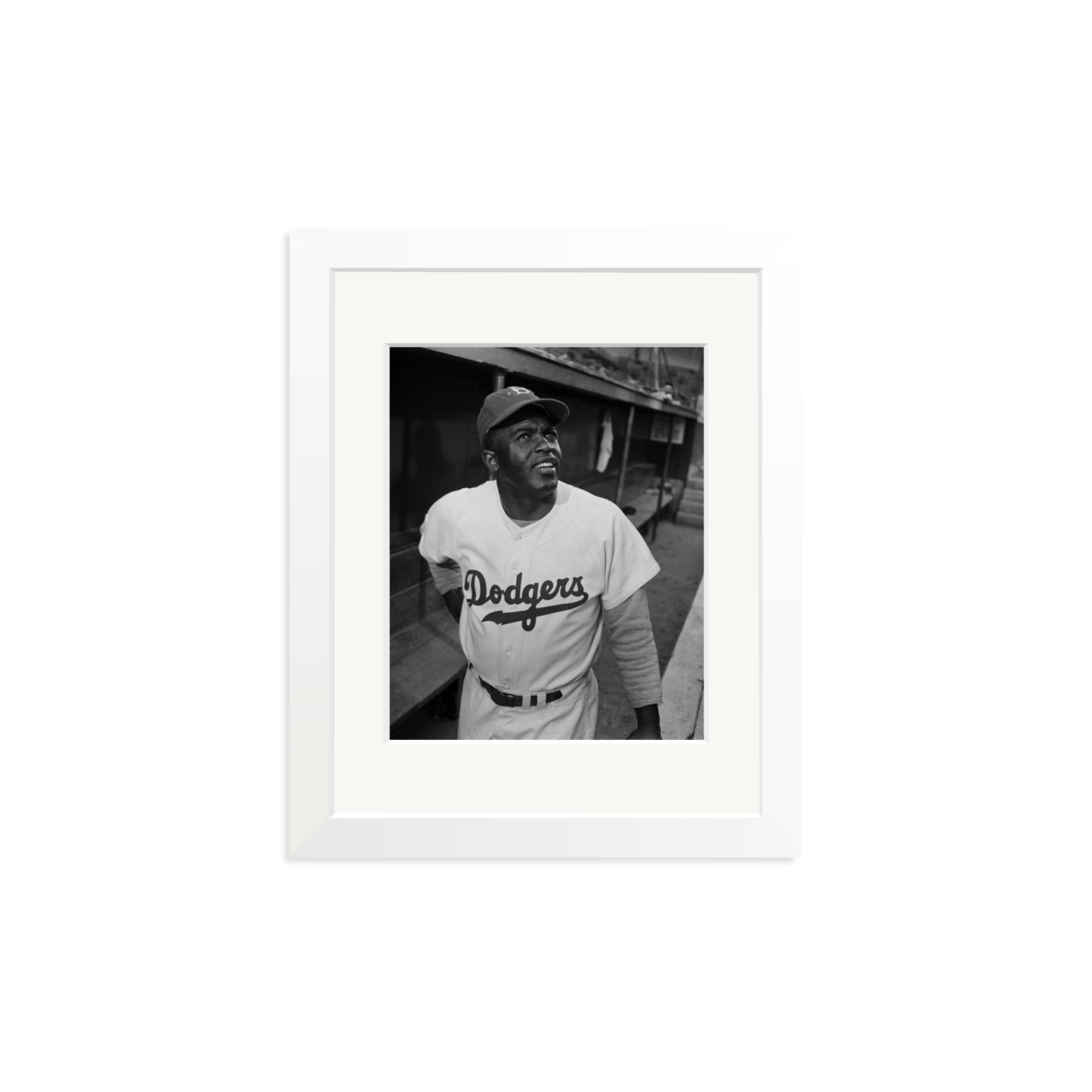 Jackie Robinson 1950 Framed Print