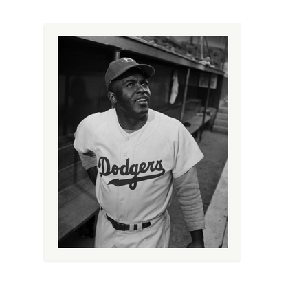 Jackie Robinson 1950 Framed Print