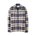 Corridor Jacquard Plaid Zip Jacket - Navy