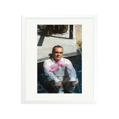 Sean Connery 'Diamonds Are Forever' Print White Large