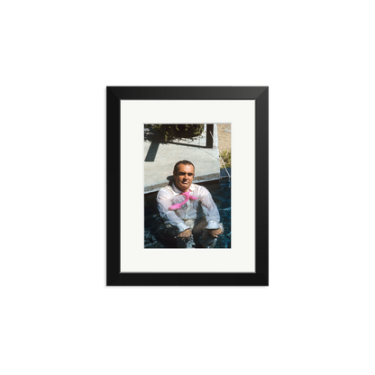 Sean Connery 'Diamonds Are Forever' Print Black Small