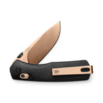 James Brand The Carter Knife - Black + Rose Gold