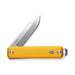 James Brand The Ellis Slim Knife - Canary + Stainless