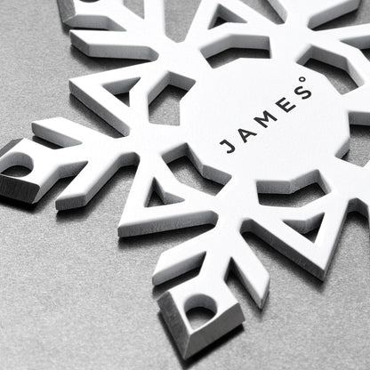 James Brand Throwflake Christmas Ornament