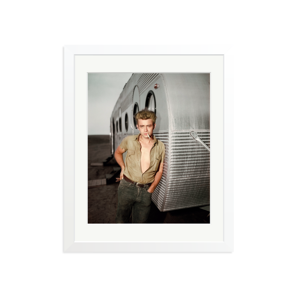 James Dean: A Giant Star White Medium