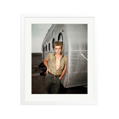 James Dean: A Giant Star White Large