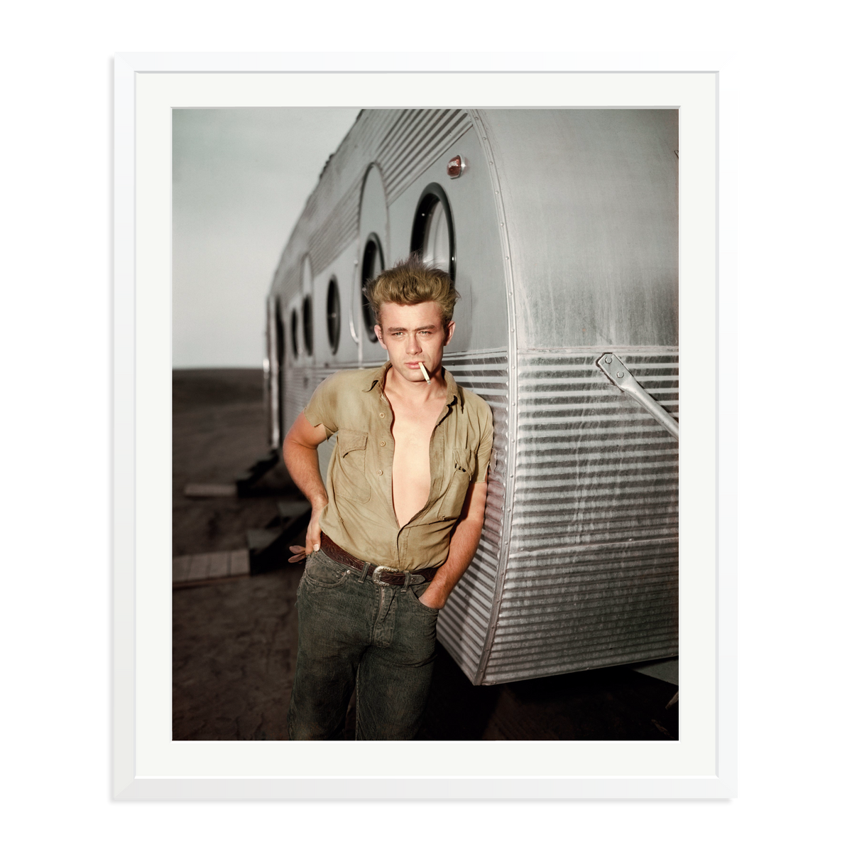 James Dean: A Giant Star White XXL