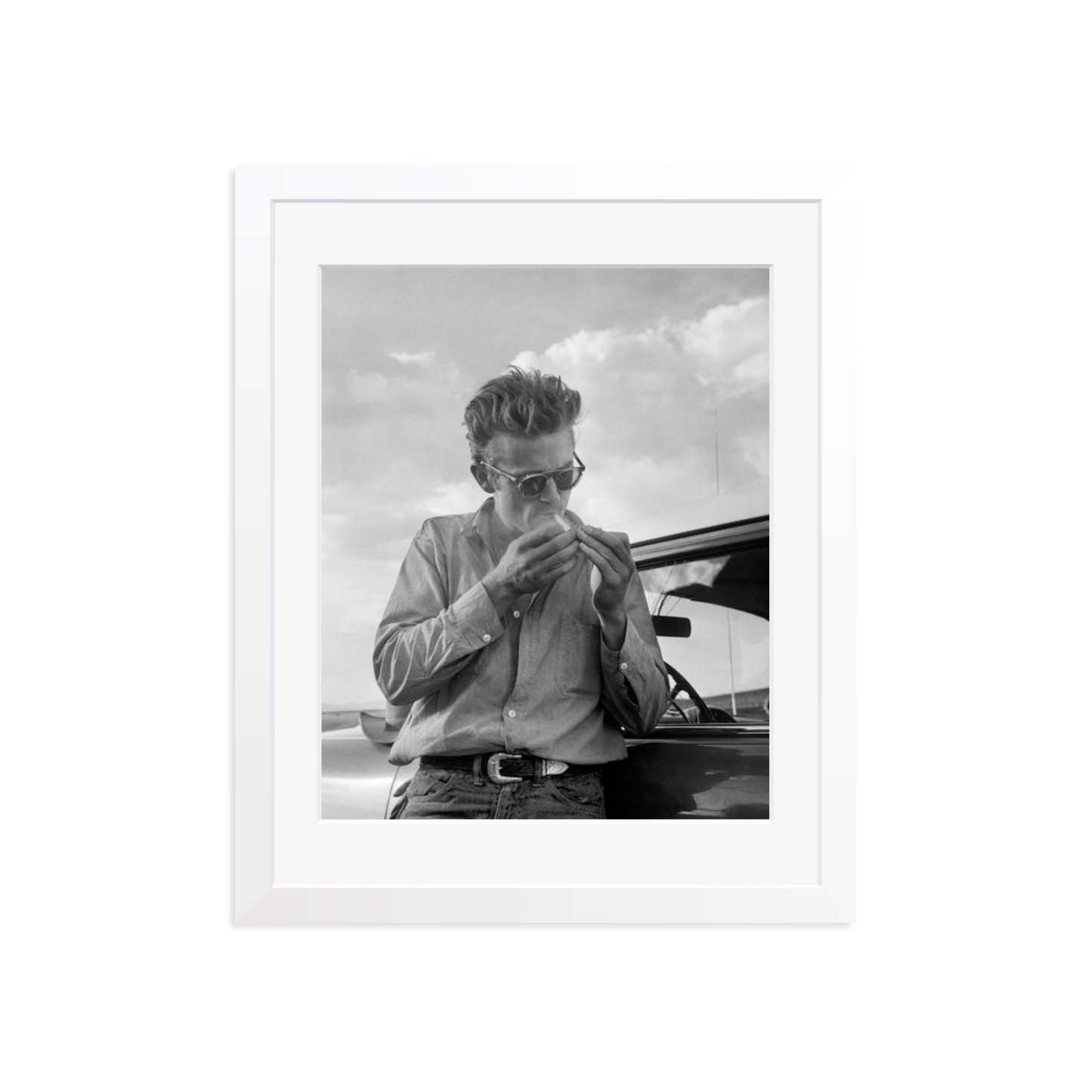 James Dean Framed Print
