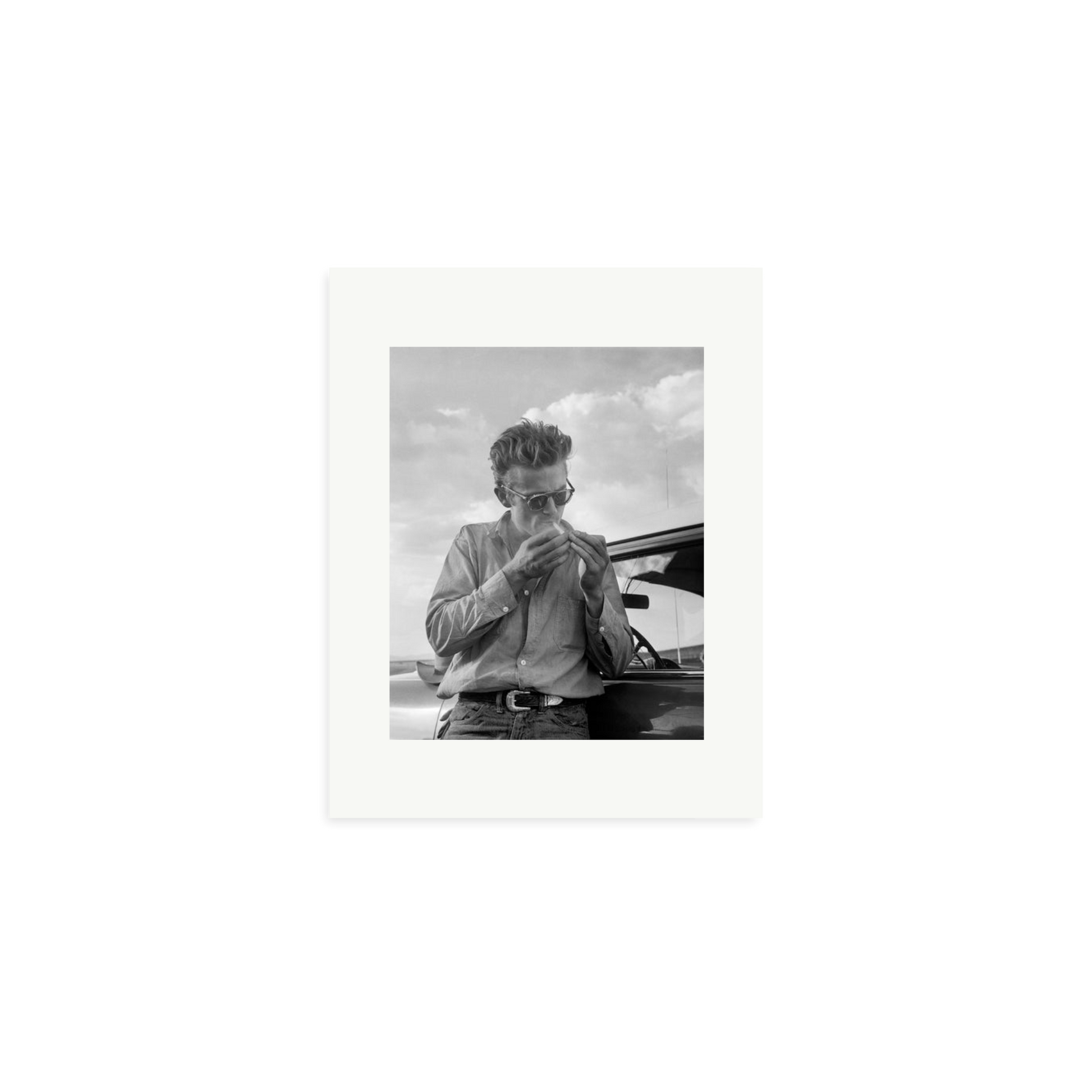 James Dean Framed Print Print Only Small