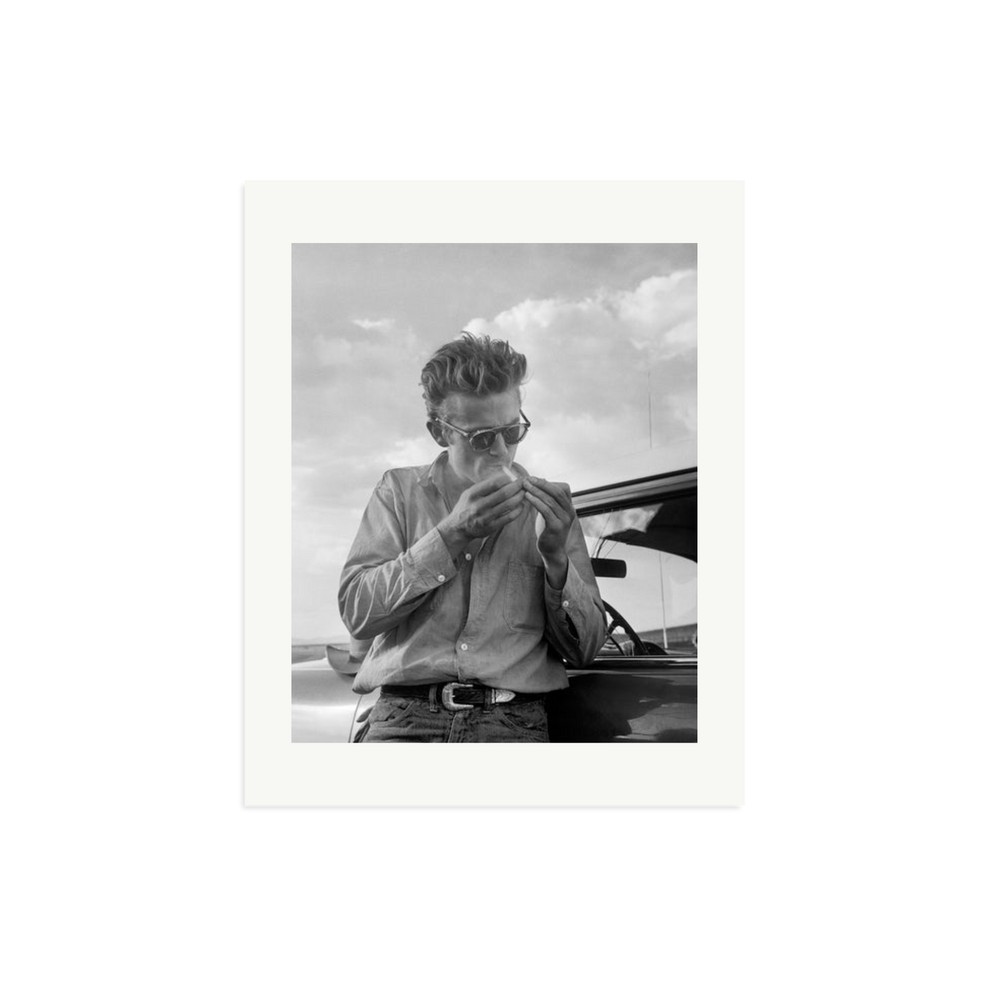 James Dean Framed Print