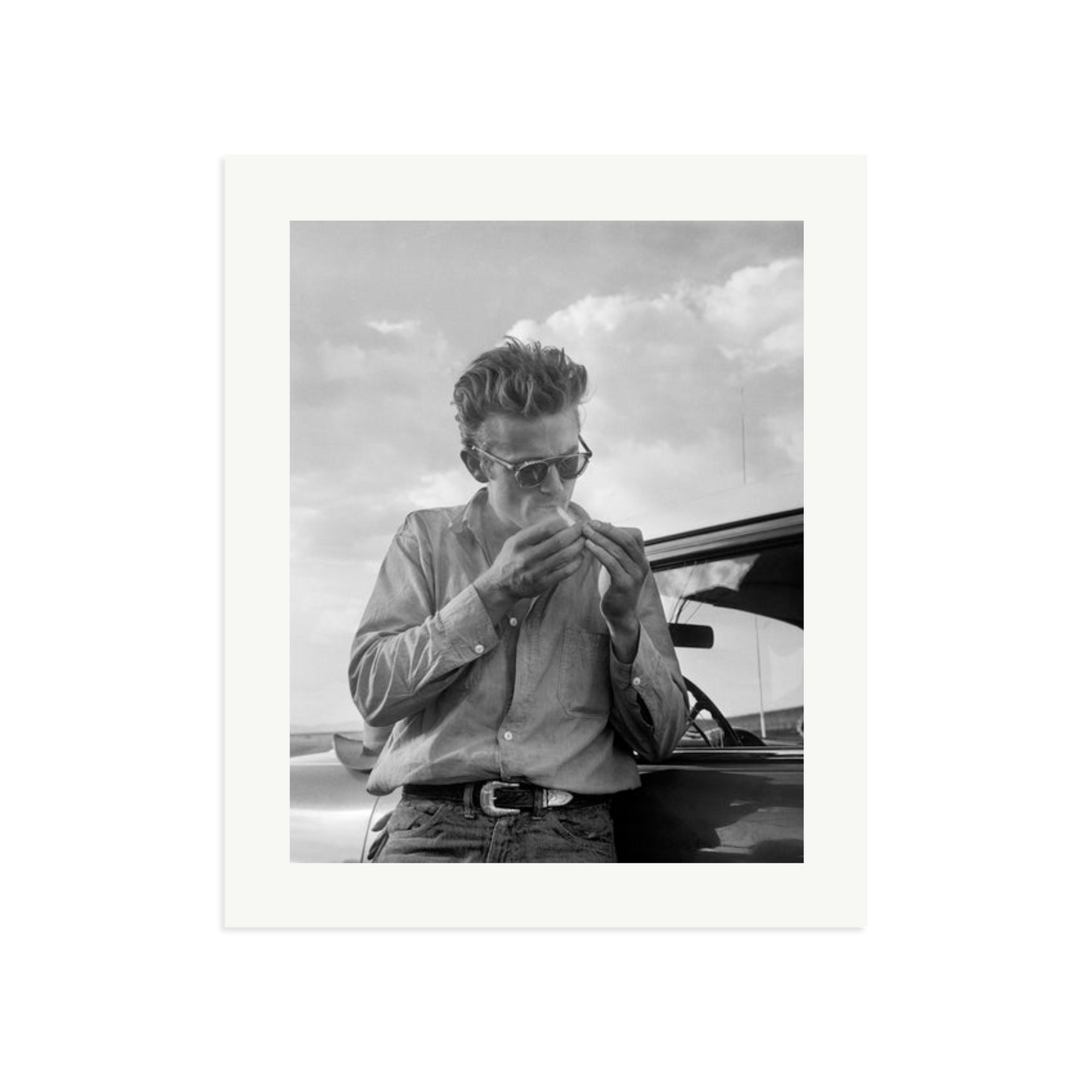 James Dean Framed Print Print Only Large
