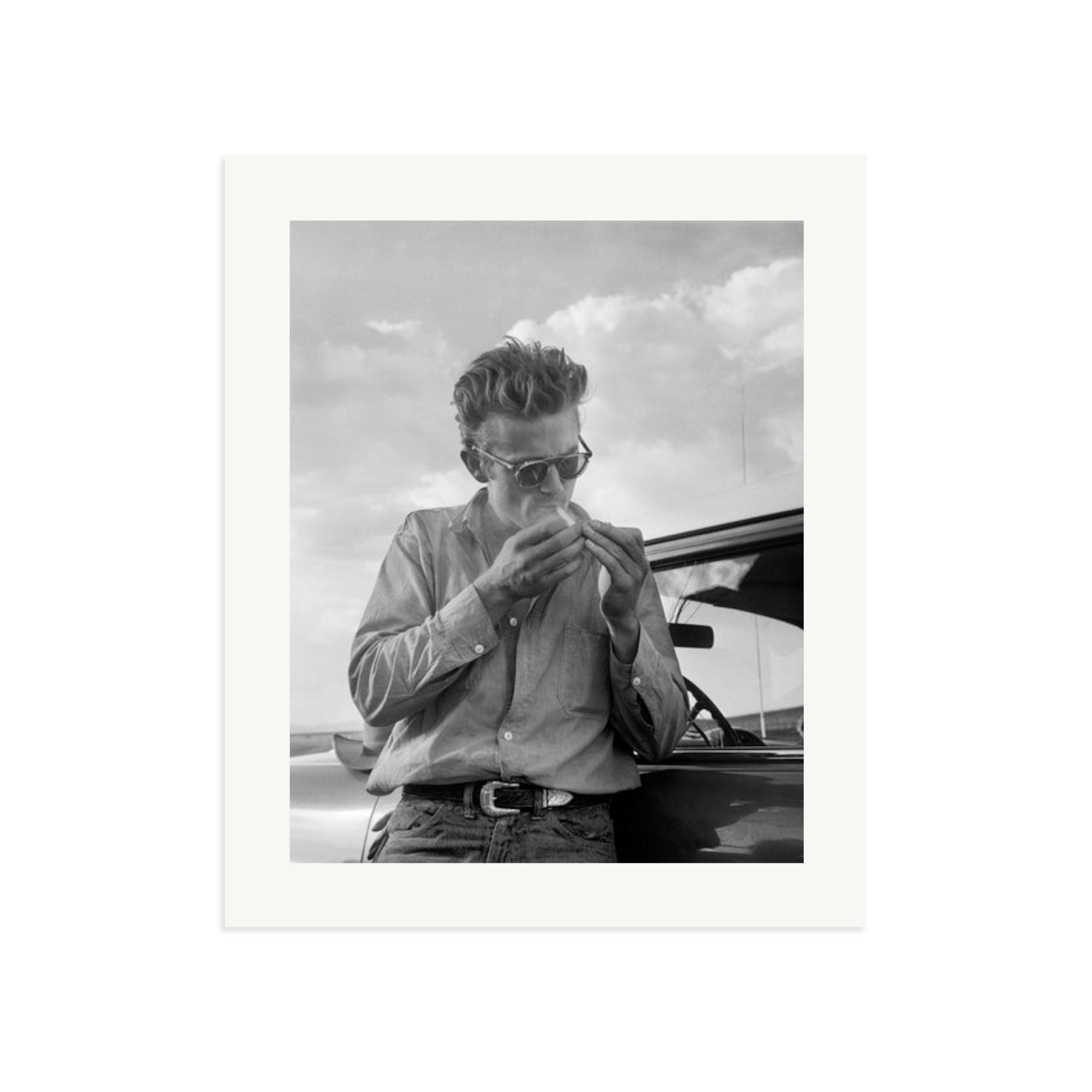 James Dean Framed Print Print Only Large