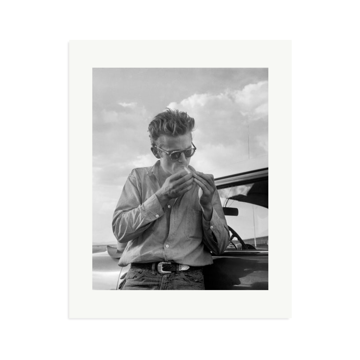 James Dean Framed Print