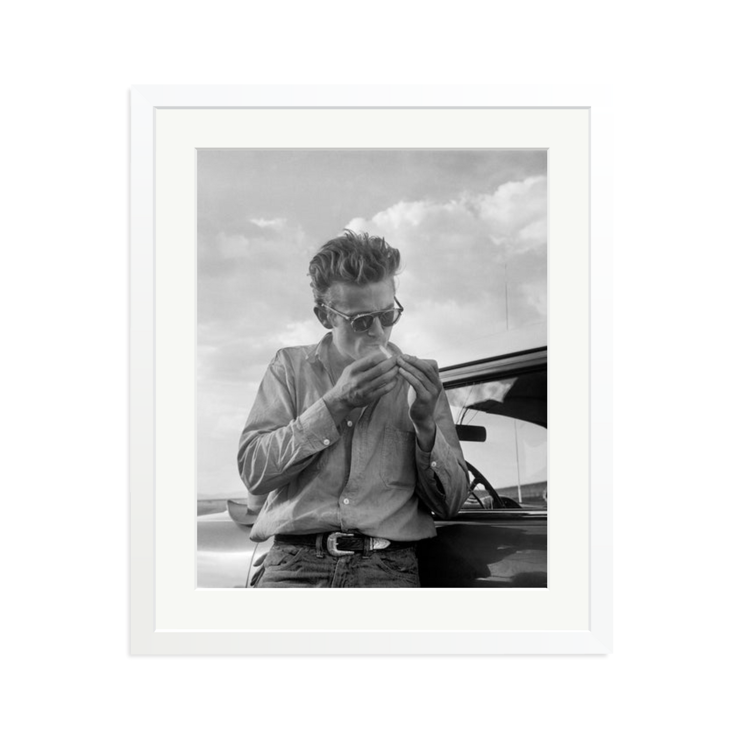 James Dean Framed Print
