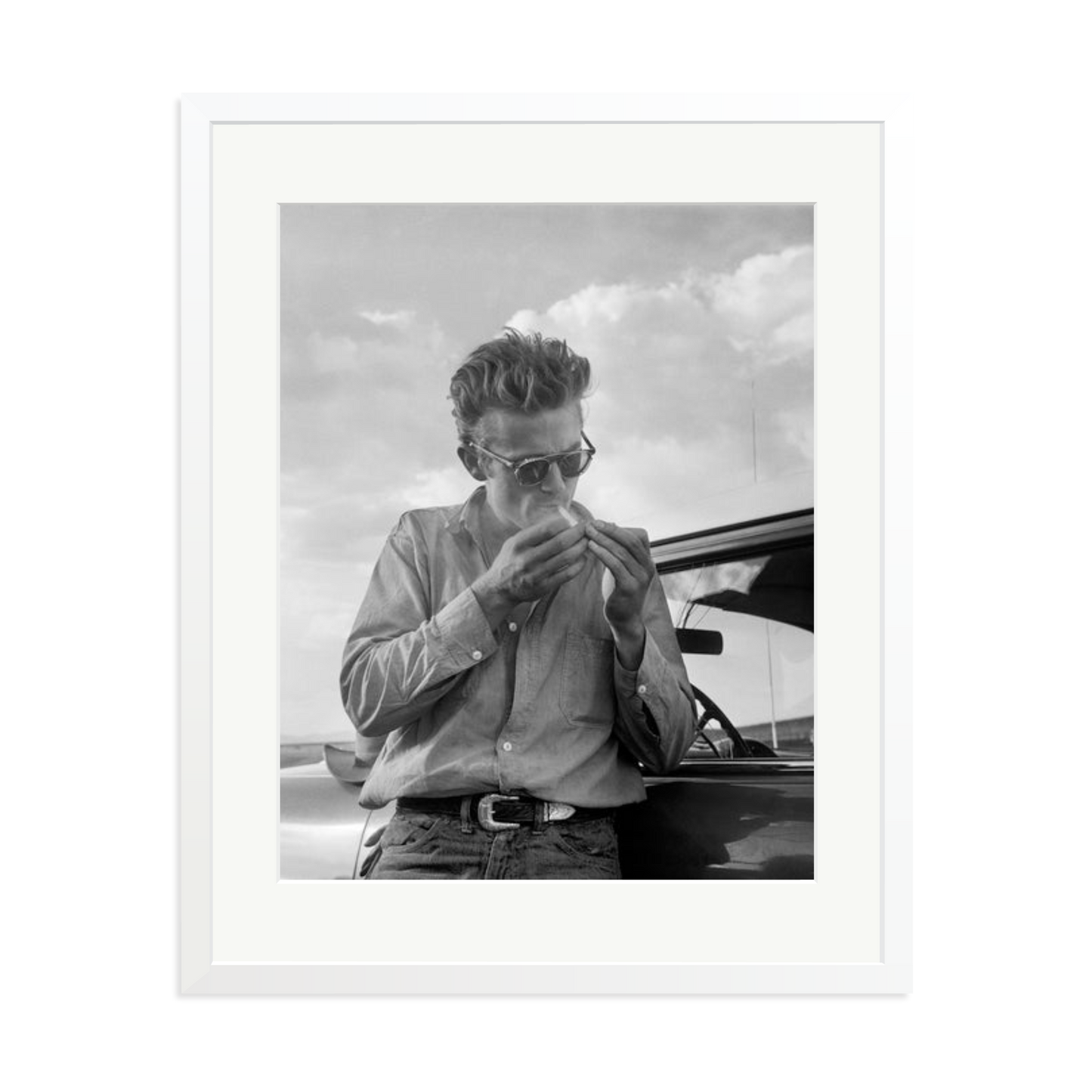 James Dean Framed Print