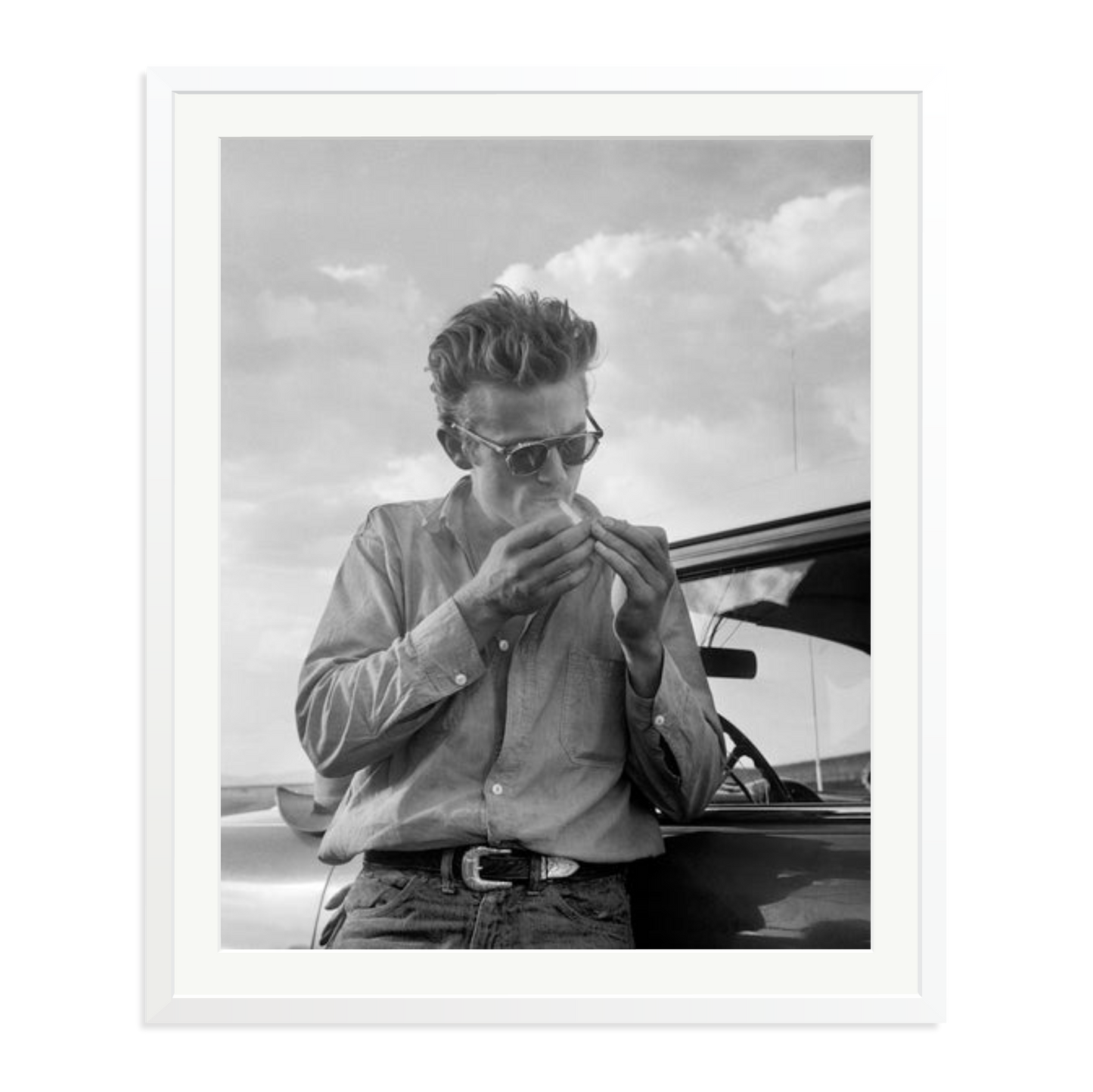 James Dean Framed Print