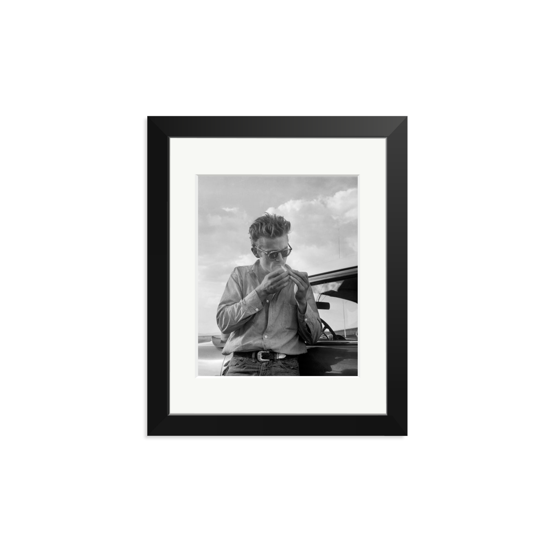 James  dean   額縁  フォットフレーム James Dean Framed Print | Uncrate Supply