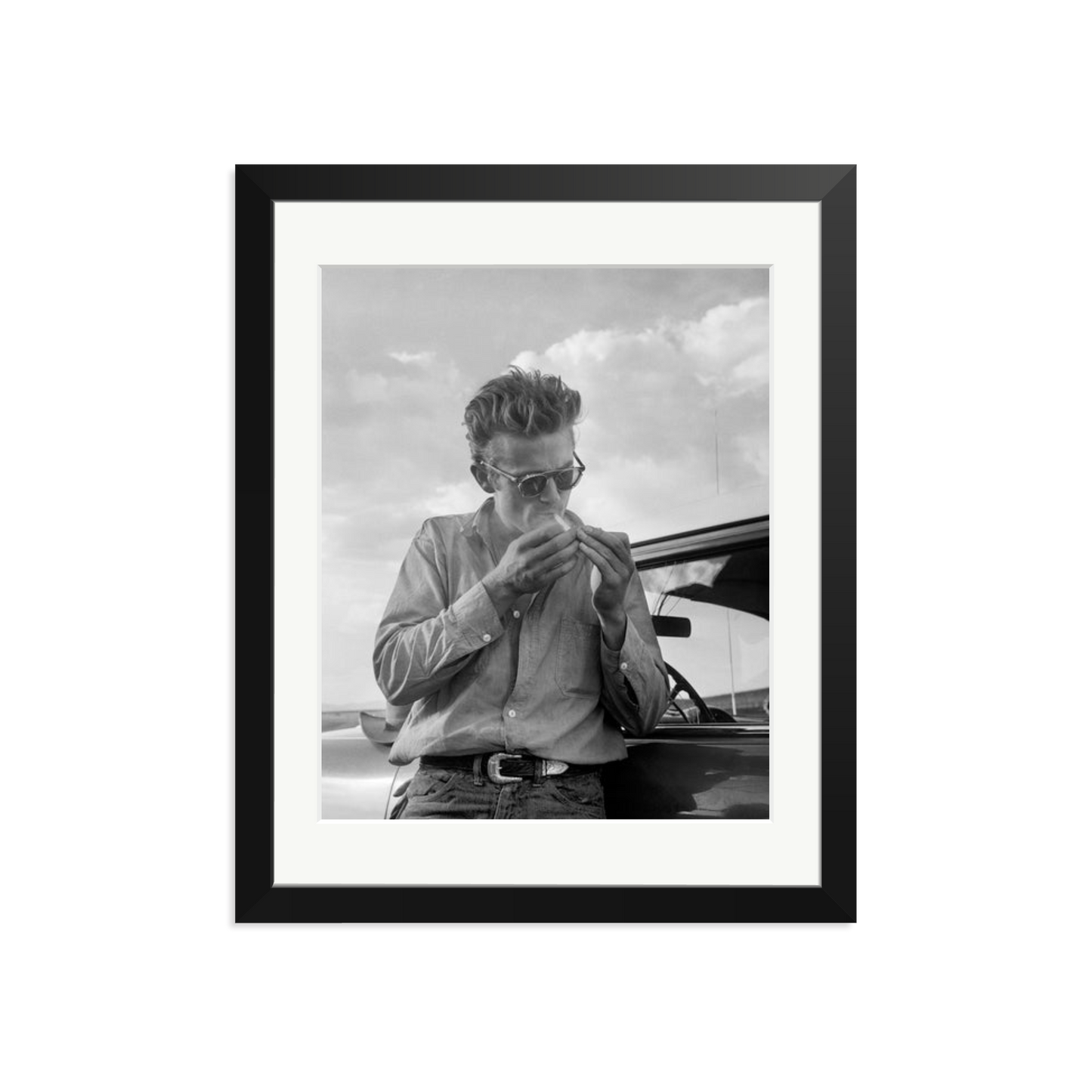 James Dean Framed Print