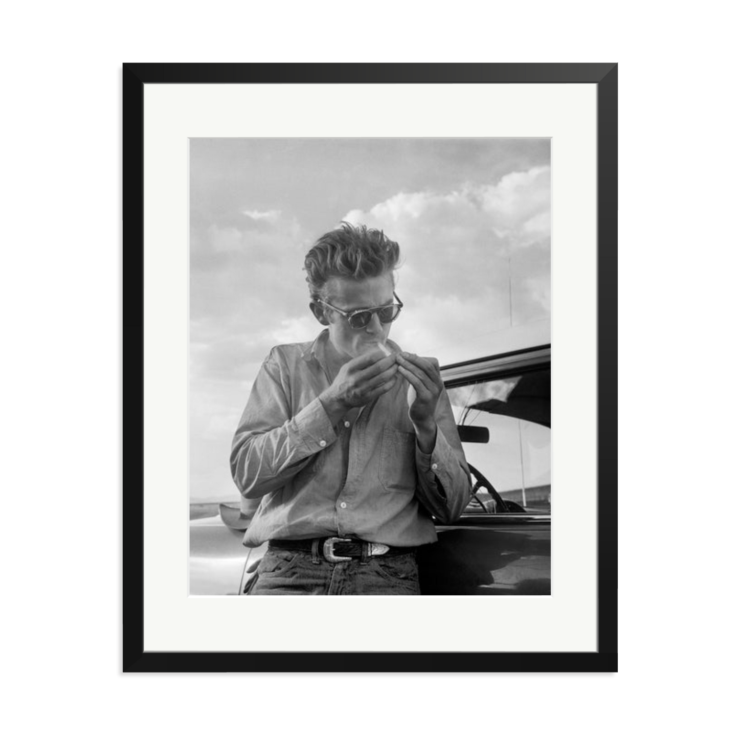 James Dean Framed Print