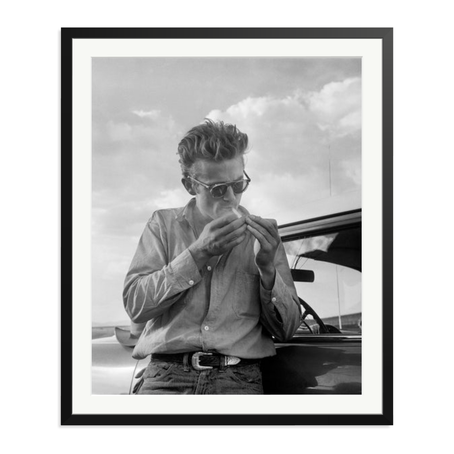 James Dean Framed Print