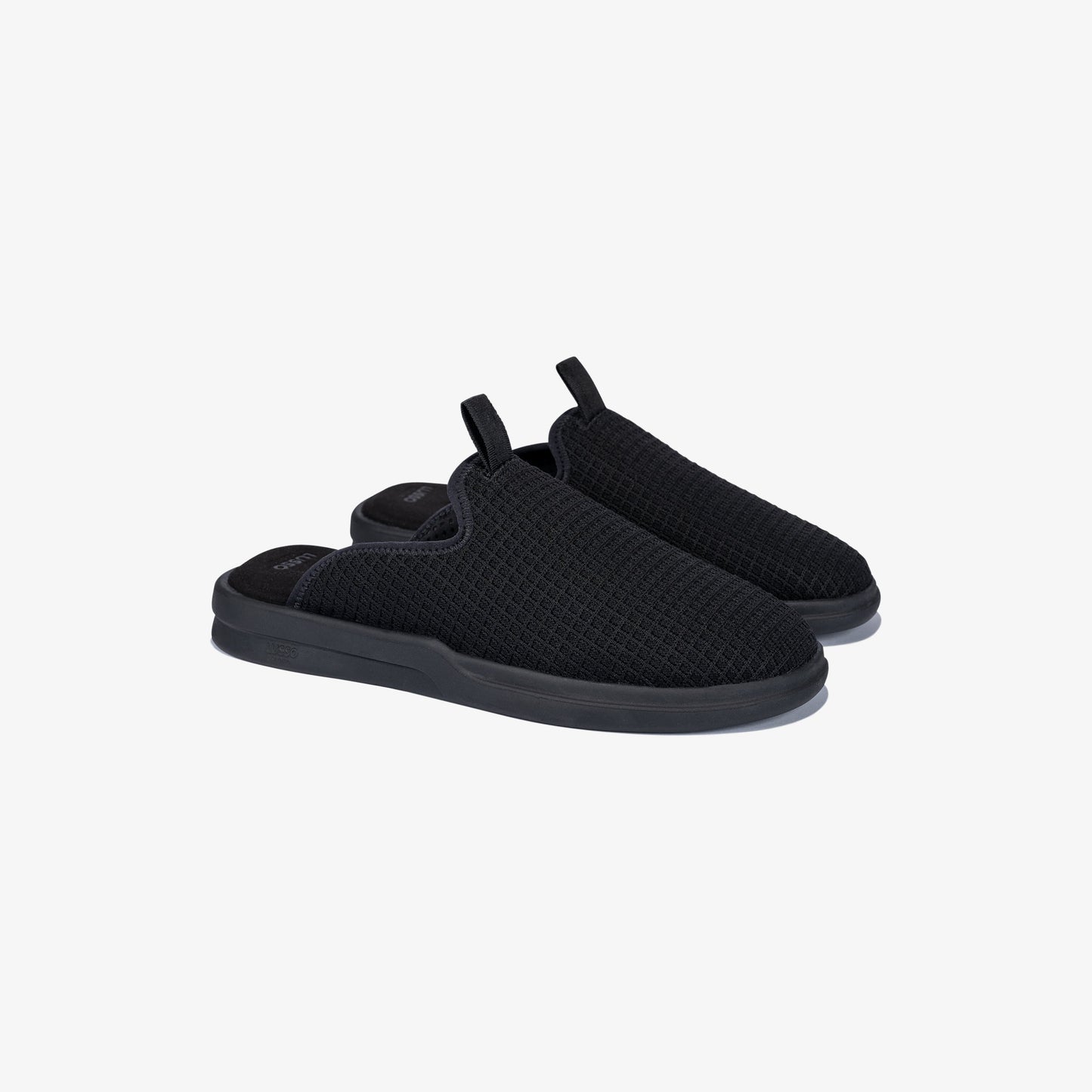 Lusso Cloud Pelli Jet Black Waffle Shoe