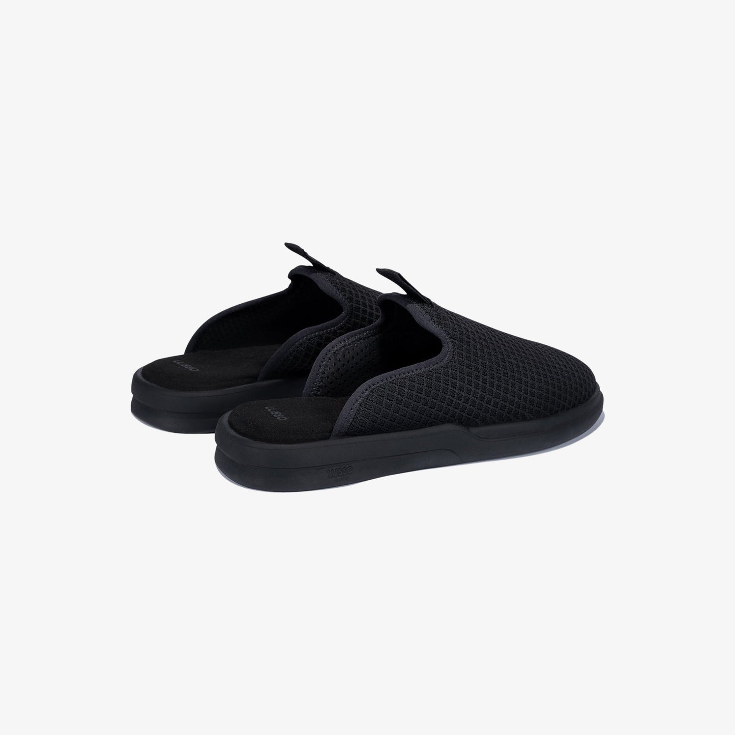 Lusso Cloud Pelli Jet Black Waffle Shoe