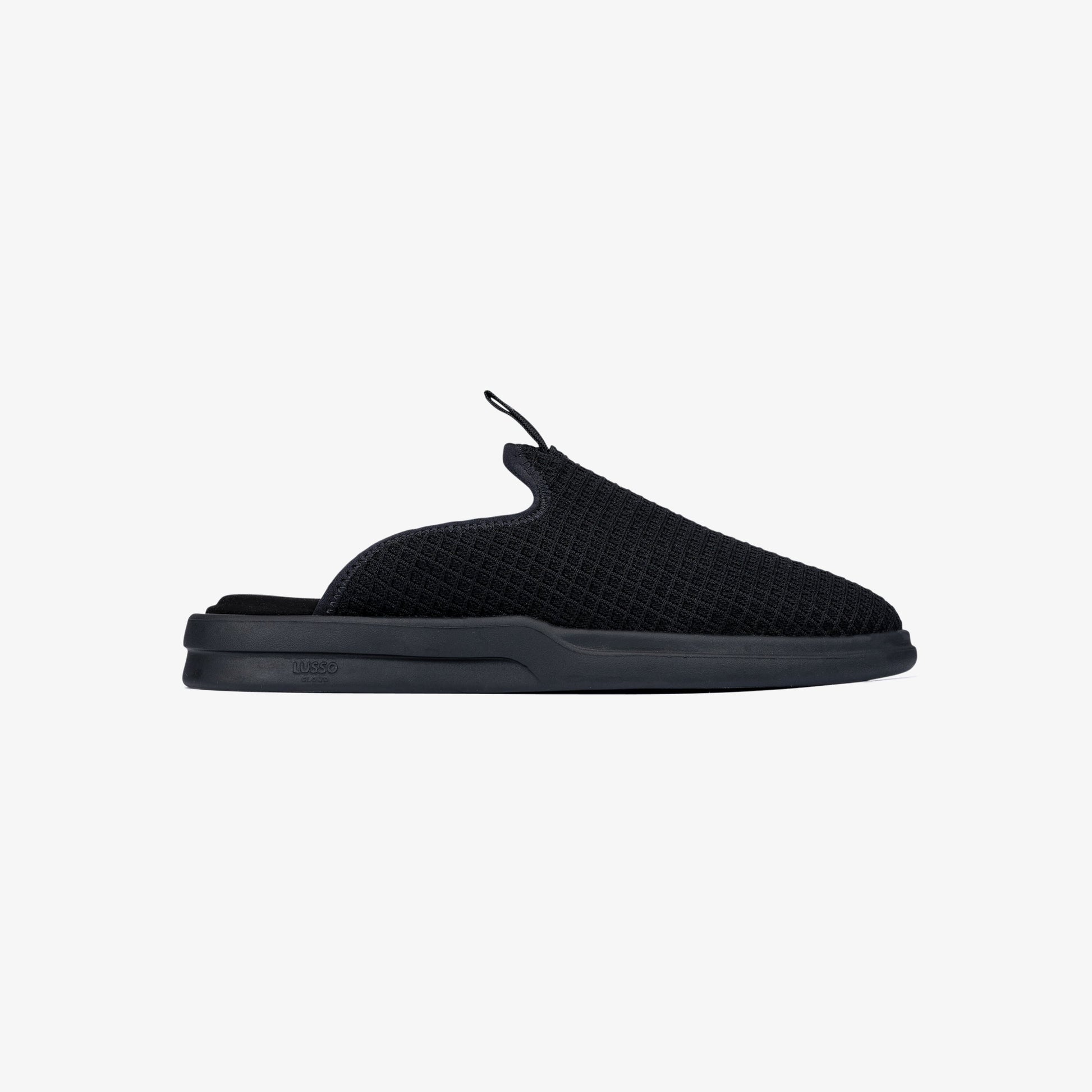 Lusso Cloud Pelli Jet Black Waffle Shoe