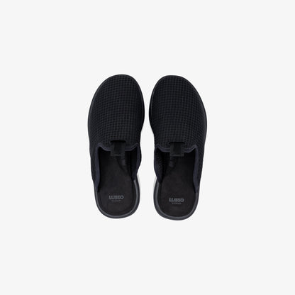 Lusso Cloud Pelli Jet Black Waffle Shoe